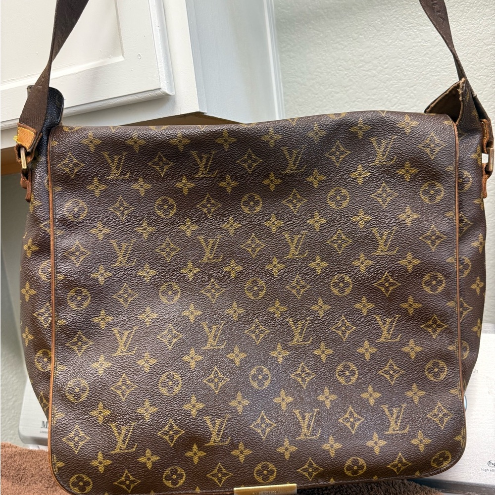 Louis Vuitton Classic Brown Monogram Messenger Bag